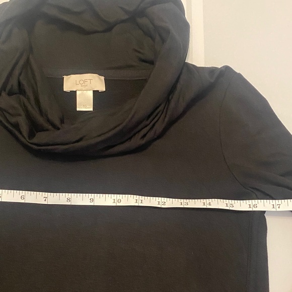 Loft Women’s Long Sleeve Cowl Neck Dress - Picture 3 of 6